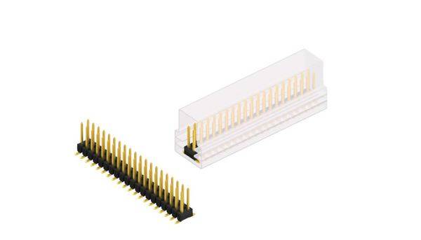 Fischer Elektronik Stiftleiste (Standard) Anzahl Reihen: 2 10049794 10St.