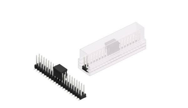 Fischer Elektronik Stiftleiste (Standard) Anzahl Reihen: 2 10049800 10St.