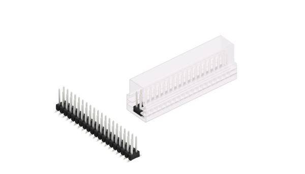 Fischer Elektronik Stiftleiste (Standard) Anzahl Reihen: 2 10049801 10St.