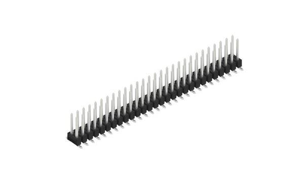 Fischer Elektronik Stiftleiste (Standard) Anzahl Reihen: 2 SL11SMD07856Z 10St.