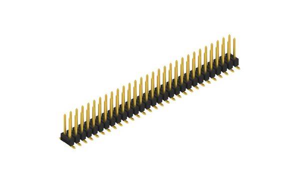 Fischer Elektronik Stiftleiste (Standard) Anzahl Reihen: 2 SL11SMD07858G 10St.