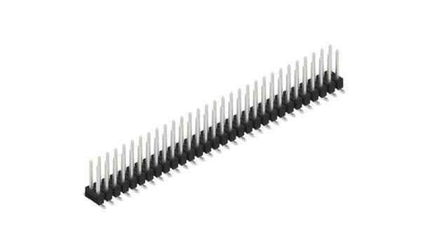 Fischer Elektronik Stiftleiste (Standard) Anzahl Reihen: 2 SL11SMD07860Z 10St.