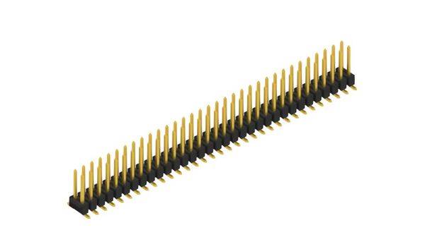 Fischer Elektronik Stiftleiste (Standard) Anzahl Reihen: 2 SL11SMD07866G 10St.