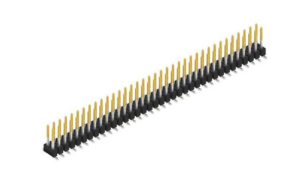 Fischer Elektronik Stiftleiste (Standard) Anzahl Reihen: 2 SL11SMD07872S 10St.