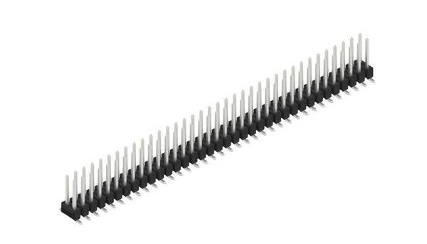 Fischer Elektronik Stiftleiste (Standard) Anzahl Reihen: 2 SL11SMD07872Z 10St.