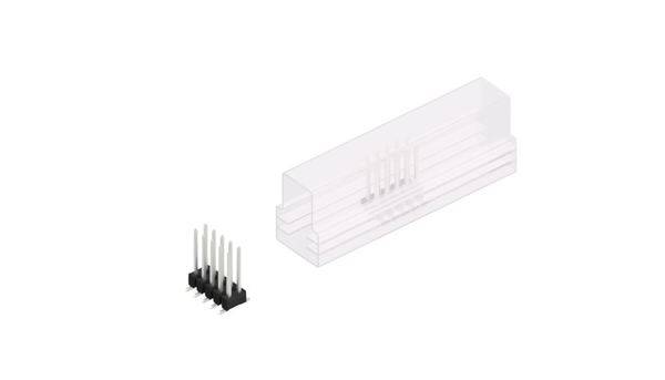 Fischer Elektronik Stiftleiste (Standard) Anzahl Reihen: 2 10049835 10St.