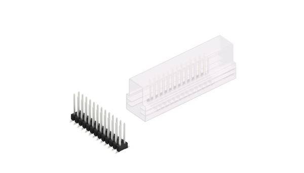 Fischer Elektronik Stiftleiste (Standard) Anzahl Reihen: 2 10049911 10St.