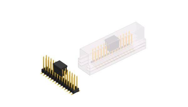 Fischer Elektronik Stiftleiste (Standard) Anzahl Reihen: 2 10049913 10St.