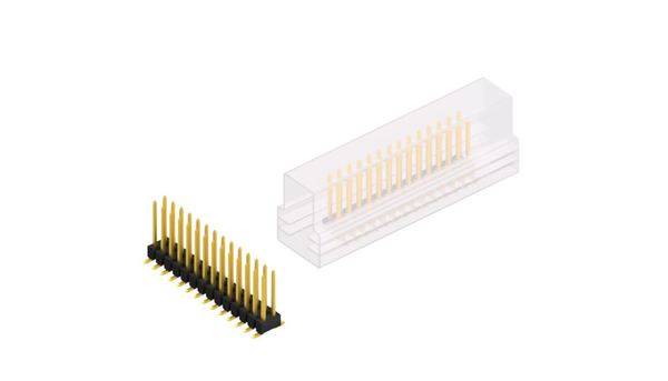 Fischer Elektronik Stiftleiste (Standard) Anzahl Reihen: 2 10049914 10St.