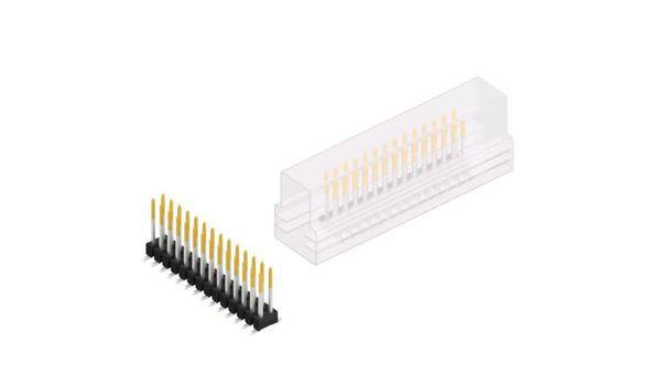 Fischer Elektronik Stiftleiste (Standard) Anzahl Reihen: 2 10049917 10St.