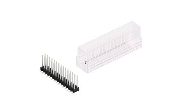 Fischer Elektronik Stiftleiste (Standard) Anzahl Reihen: 2 10049930 10St.