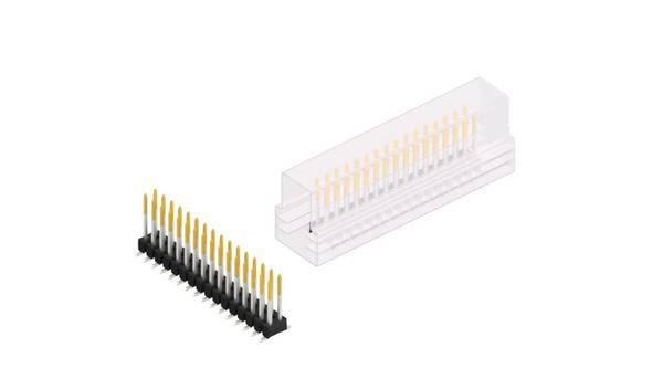 Fischer Elektronik Stiftleiste (Standard) Anzahl Reihen: 2 10049936 10St.