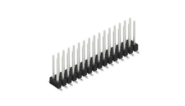 Fischer Elektronik Stiftleiste (Standard) Anzahl Reihen: 2 10049937 10St.