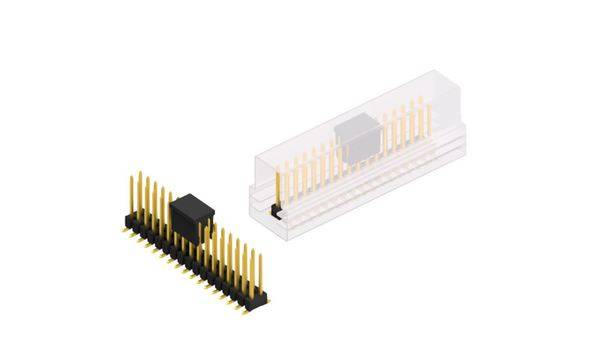 Fischer Elektronik Stiftleiste (Standard) Anzahl Reihen: 2 10049941 10St.