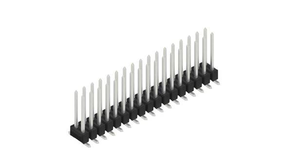 Fischer Elektronik Stiftleiste (Standard) Anzahl Reihen: 2 10049947 10St.