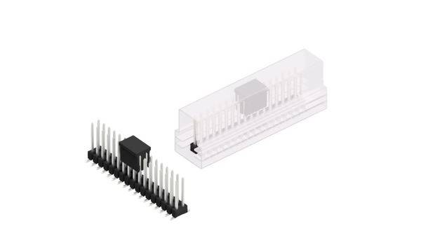 Fischer Elektronik Stiftleiste (Standard) Anzahl Reihen: 2 10049948 10St.