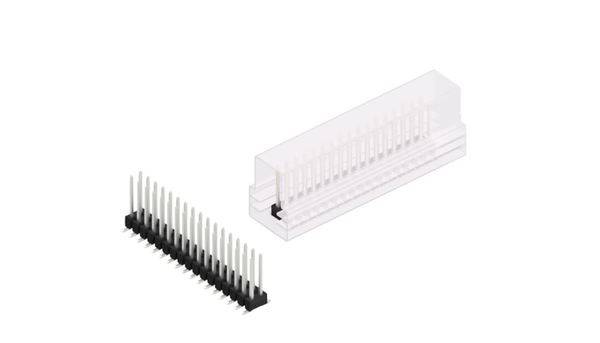 Fischer Elektronik Stiftleiste (Standard) Anzahl Reihen: 2 10049949 10St.