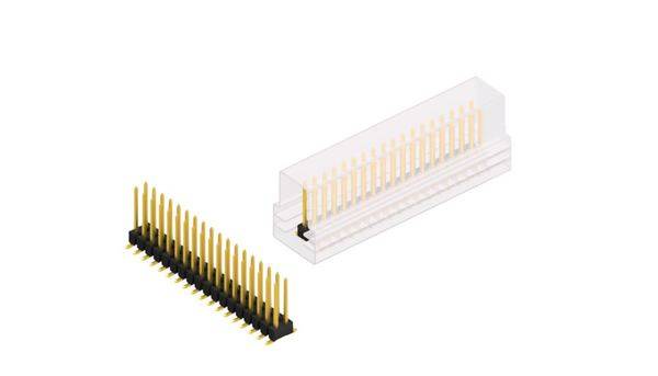 Fischer Elektronik Stiftleiste (Standard) Anzahl Reihen: 2 10049952 10St.