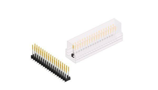 Fischer Elektronik Stiftleiste (Standard) Anzahl Reihen: 2 10049955 10St.