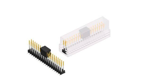 Fischer Elektronik Stiftleiste (Standard) Anzahl Reihen: 2 10049964 10St.