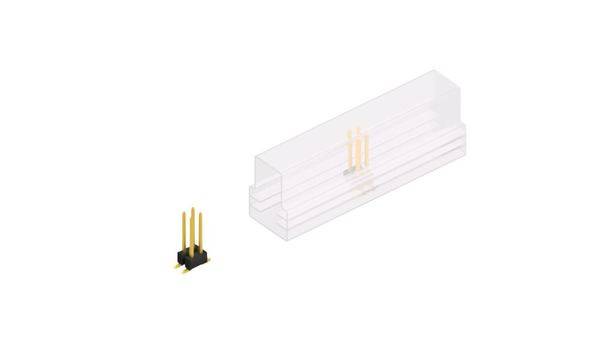 Fischer Elektronik Stiftleiste (Standard) Anzahl Reihen: 2 SL11SMD1044GSM 10St.