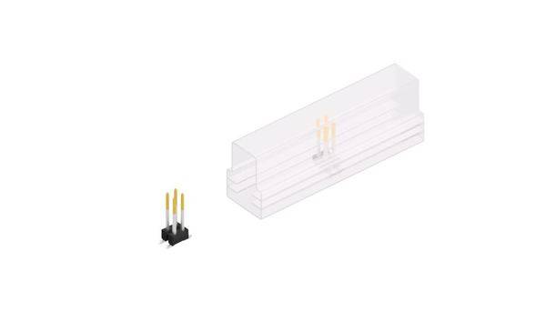 Fischer Elektronik Stiftleiste (Standard) Anzahl Reihen: 2 SL11SMD1044SSM 10St.