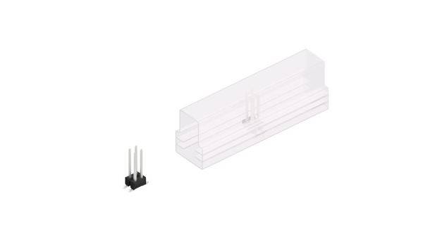 Fischer Elektronik Stiftleiste (Standard) Anzahl Reihen: 2 SL11SMD1044ZSM 10St.