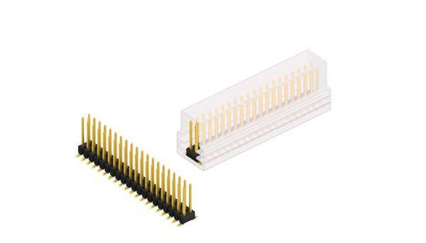 Fischer Elektronik Stiftleiste (Standard) Anzahl Reihen: 2 10049972 10St.