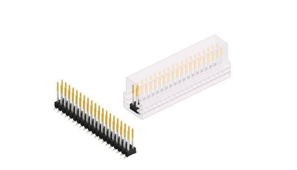 Fischer Elektronik Stiftleiste (Standard) Anzahl Reihen: 2 10049975 10St.
