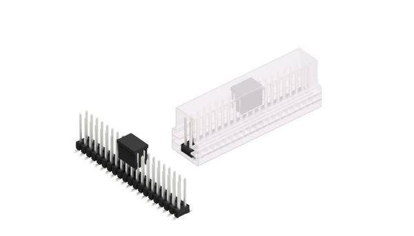 Fischer Elektronik Stiftleiste (Standard) Anzahl Reihen: 2 10049977 10St.