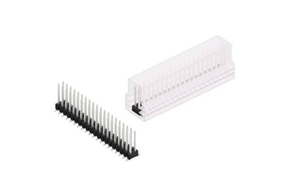 Fischer Elektronik Stiftleiste (Standard) Anzahl Reihen: 2 10049978 10St.