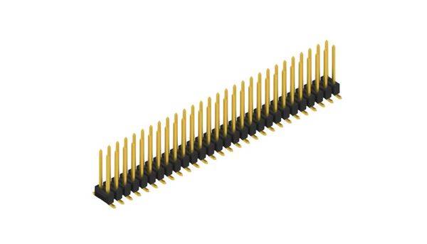 Fischer Elektronik Stiftleiste (Standard) Anzahl Reihen: 2 SL11SMD10456G 10St.