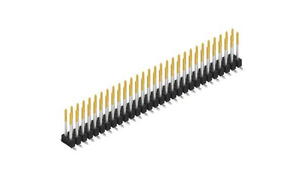 Fischer Elektronik Stiftleiste (Standard) Anzahl Reihen: 2 SL11SMD10458S 10St.