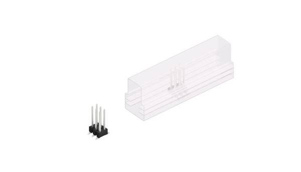 Fischer Elektronik Stiftleiste (Standard) Anzahl Reihen: 2 10049817 10St.