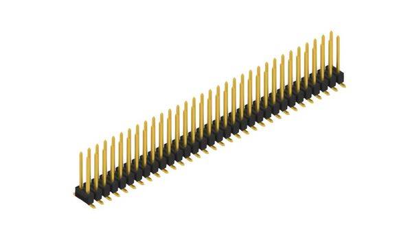 Fischer Elektronik Stiftleiste (Standard) Anzahl Reihen: 2 SL11SMD10464G 10St.