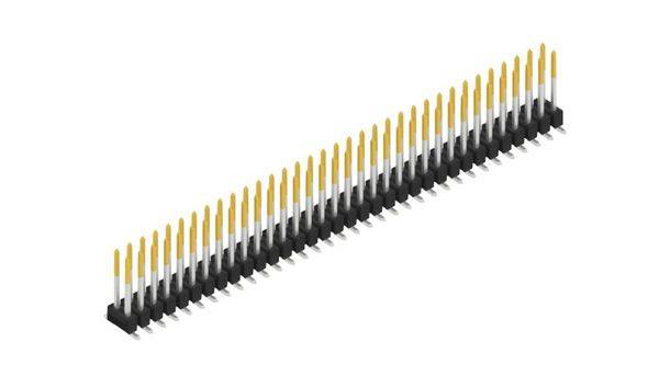 Fischer Elektronik Stiftleiste (Standard) Anzahl Reihen: 2 SL11SMD10468S 10St.