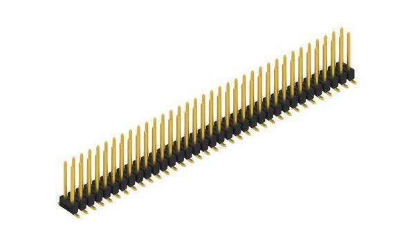 Fischer Elektronik Stiftleiste (Standard) Anzahl Reihen: 2 SL11SMD10470G 10St.