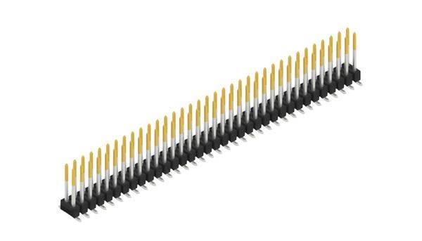 Fischer Elektronik Stiftleiste (Standard) Anzahl Reihen: 2 SL11SMD10470S 10St.