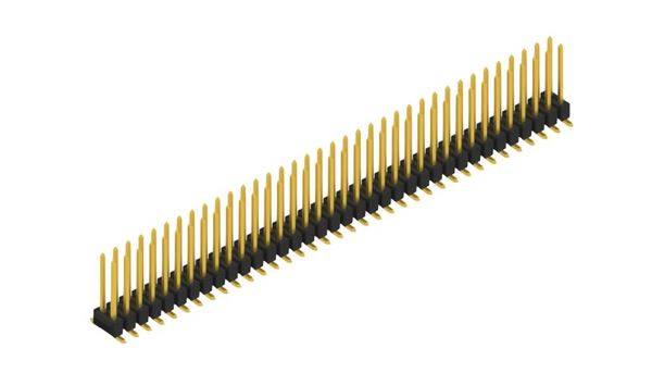 Fischer Elektronik Stiftleiste (Standard) Anzahl Reihen: 2 SL11SMD10472G 10St.
