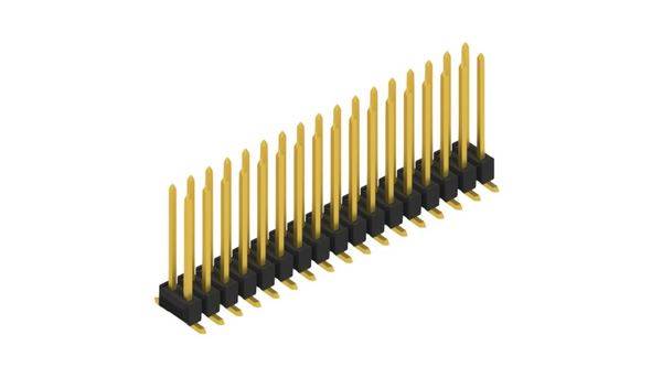 Fischer Elektronik Stiftleiste (Standard) Anzahl Reihen: 2 10050037 10St.