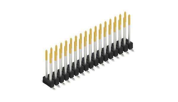 Fischer Elektronik Stiftleiste (Standard) Anzahl Reihen: 2 10050038 10St.