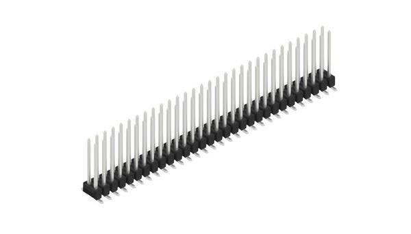Fischer Elektronik Stiftleiste (Standard) Anzahl Reihen: 2 SL11SMD13060Z 10St.