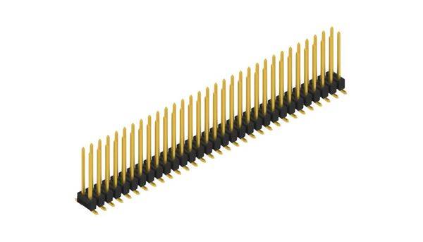 Fischer Elektronik Stiftleiste (Standard) Anzahl Reihen: 2 SL11SMD13062G 10St.