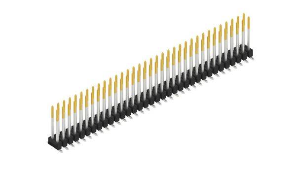 Fischer Elektronik Stiftleiste (Standard) Anzahl Reihen: 2 SL11SMD13068S 10St.