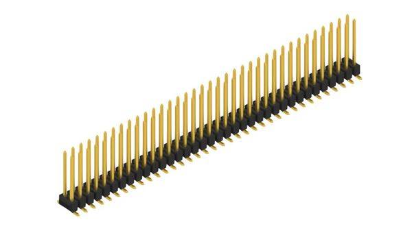 Fischer Elektronik Stiftleiste (Standard) Anzahl Reihen: 2 SL11SMD13072G 10St.
