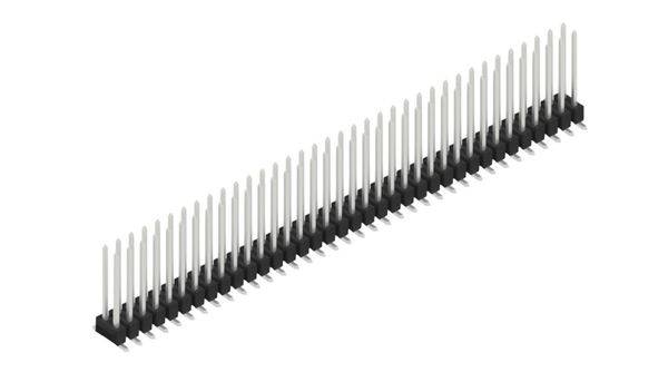 Fischer Elektronik Stiftleiste (Standard) Anzahl Reihen: 2 SL11SMD13072Z 10St.
