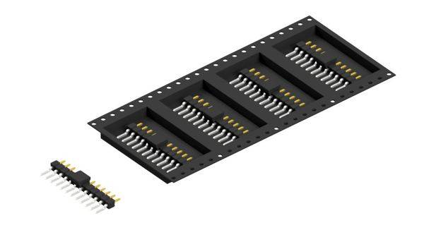 Fischer Elektronik Stiftleiste (Standard) Anzahl Reihen: 1 SL12SMD03112SBTR 500St.