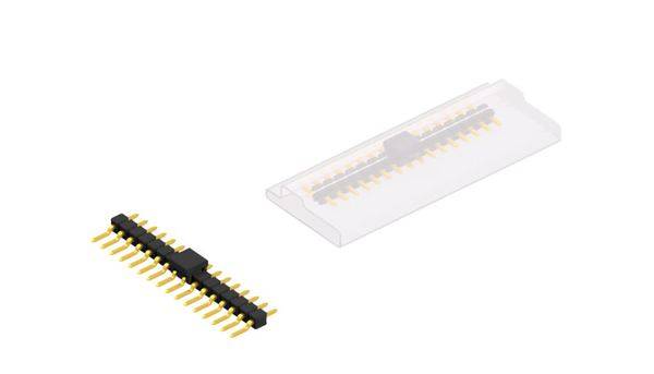 Fischer Elektronik Stiftleiste (Standard) Anzahl Reihen: 1 SL12SMD03116GBSM 10St.