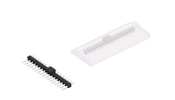 Fischer Elektronik Stiftleiste (Standard) Anzahl Reihen: 1 SL12SMD03117ZBSM 10St.