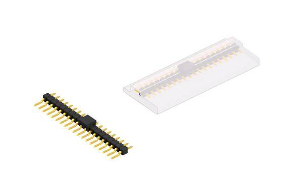 Fischer Elektronik Stiftleiste (Standard) Anzahl Reihen: 1 SL12SMD03119GBSM 10St.